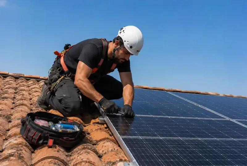 Maintenance et monitoring de panneaux solaires à Siorac-en-Périgord